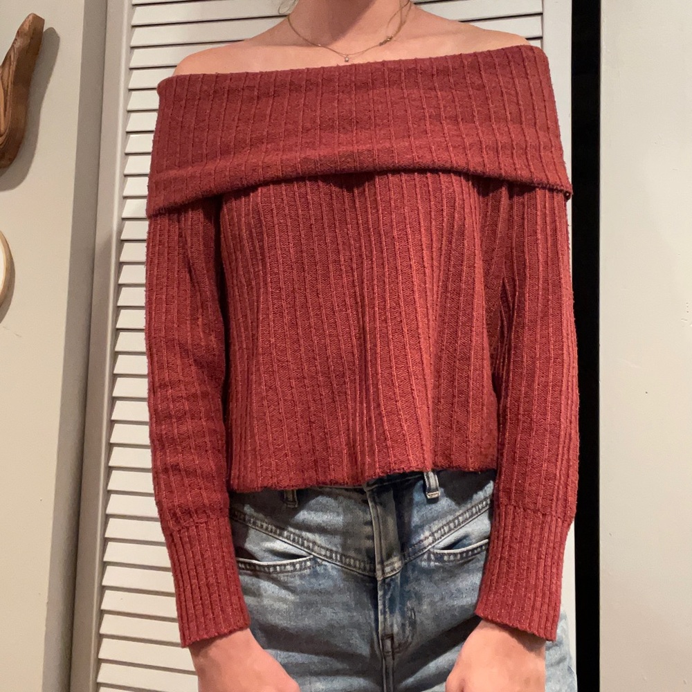 Off the Shoulder Sweater